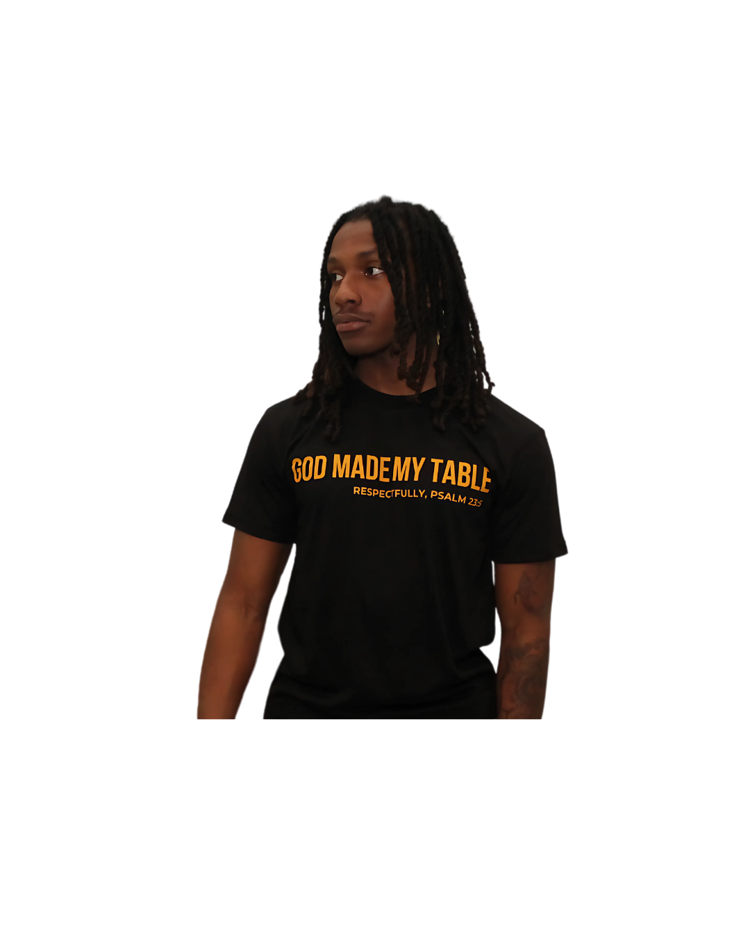 God Made My Table (Black and Gold)