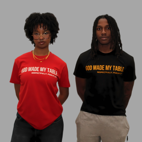 God Made My Table Tee