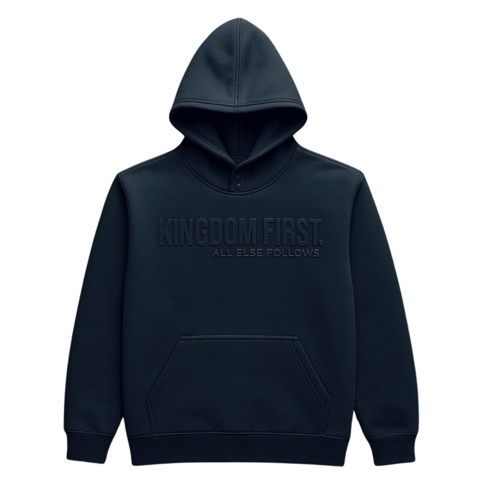 Kingdom First Utility Hoodie Onyx