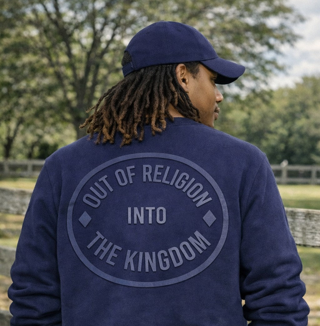 The Kingdom Shift Sweatshirt: Out of Religion Into the Kingdom