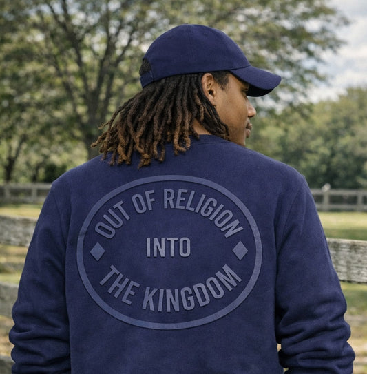 The Kingdom Shift Sweatshirt: Out of Religion Into the Kingdom
