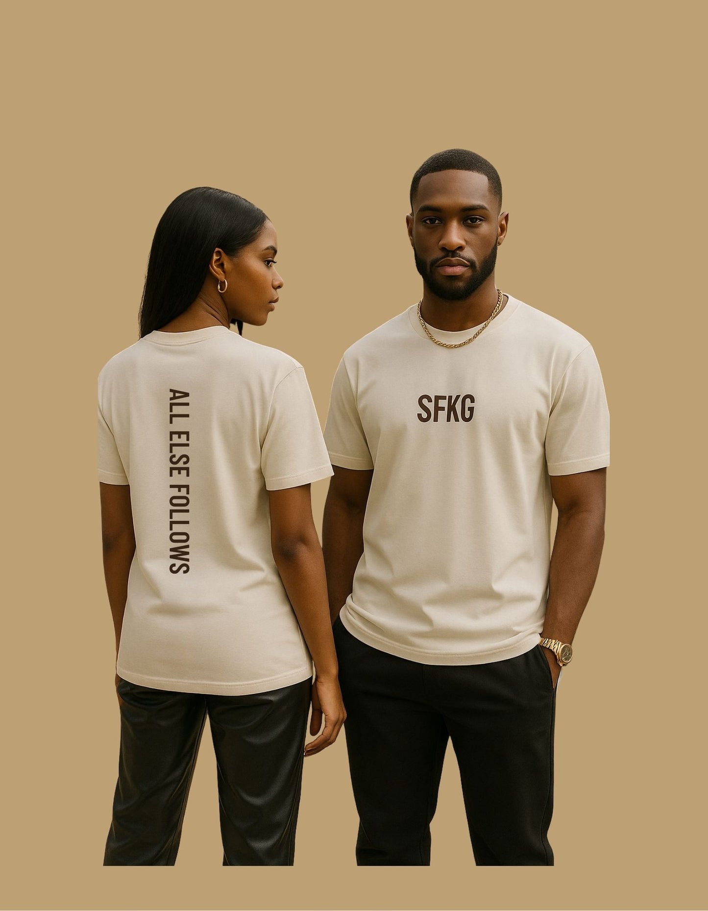 The Seek First Shirt - Ivory